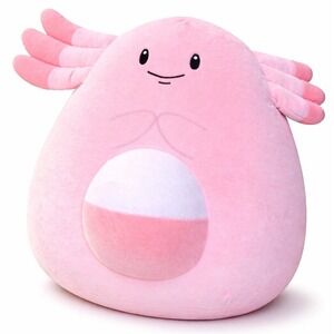 Pokémon Chansey Squishmallow Plush 15" Jumbo Pink Stuffed Toy Soft